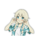 アロハお姉さん（個別スタンプ：12）