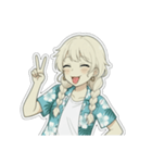 アロハお姉さん（個別スタンプ：13）