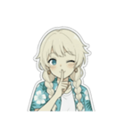 アロハお姉さん（個別スタンプ：17）