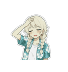 アロハお姉さん（個別スタンプ：19）