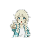 アロハお姉さん（個別スタンプ：22）