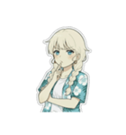 アロハお姉さん（個別スタンプ：23）