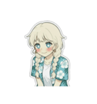 アロハお姉さん（個別スタンプ：24）