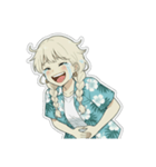 アロハお姉さん（個別スタンプ：27）