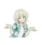 アロハお姉さん（個別スタンプ：28）