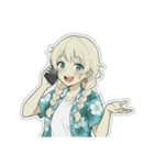 アロハお姉さん（個別スタンプ：30）
