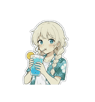 アロハお姉さん（個別スタンプ：33）