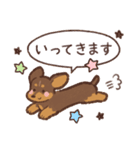 ゆるほわダックス◆チョコタン◆日常会話（個別スタンプ：22）