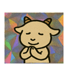 やぎきらモフ角アタッカー@SFW（個別スタンプ：14）
