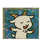 ヤギぴか知恵角アタック団@SFW（個別スタンプ：1）