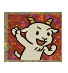 ヤギぴか知恵角アタック団@SFW（個別スタンプ：5）