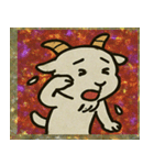 ヤギぴか知恵角アタック団@SFW（個別スタンプ：13）
