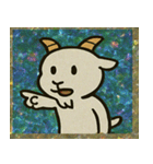ヤギぴか知恵角アタック団@SFW（個別スタンプ：16）