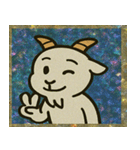 ヤギぴか知恵角アタック団@SFW（個別スタンプ：28）