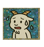 ヤギぴか知恵角アタック団@SFW（個別スタンプ：32）
