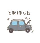 ゆるゆるクラシックカー(grey)（個別スタンプ：15）