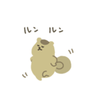 こりすの日常（挨拶）（個別スタンプ：21）