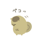 こりすの日常（挨拶）（個別スタンプ：24）