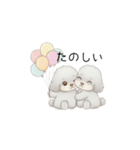 双子ちゃんスタンプ（トイプードル）（個別スタンプ：31）