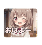 エプロンと水鉄砲セットみなみ（個別スタンプ：5）