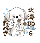 シーズー犬 2025 「北海道弁」（個別スタンプ：1）