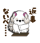 シーズー犬 2025 「北海道弁」（個別スタンプ：5）