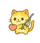 プリンねこダイアリー（個別スタンプ：3）