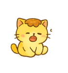 プリンねこダイアリー（個別スタンプ：4）