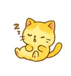 プリンねこダイアリー（個別スタンプ：6）