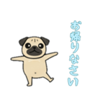 [お帰りなさい専用]パグパグ（個別スタンプ：6）