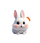 毎日使いのラビット(English)（個別スタンプ：5）