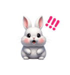 毎日使いのラビット(English)（個別スタンプ：14）