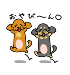 したっぱ可愛いやんすダックス（個別スタンプ：33）