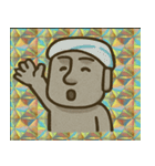 モアイピカっと無言圧@SFW（個別スタンプ：14）