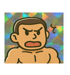 ギラマッスル爆筋無双録@SFW（個別スタンプ：3）