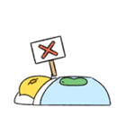 ネガティブなへんてこなヒヨコ（個別スタンプ：38）