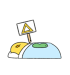 ネガティブなへんてこなヒヨコ（個別スタンプ：39）