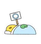 ネガティブなへんてこなヒヨコ（個別スタンプ：40）