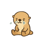 ラッコとヒトデのビーチ日和（個別スタンプ：7）