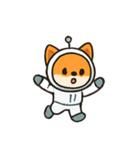 アストロフォックスの宇宙ぼうけん（個別スタンプ：6）
