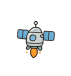 アストロフォックスの宇宙ぼうけん（個別スタンプ：12）