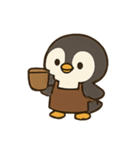 ペンギン バリスタの一日（個別スタンプ：2）