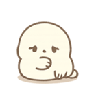 マシュマロあざらしフレンド（個別スタンプ：1）