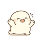 マシュマロあざらしフレンド（個別スタンプ：3）