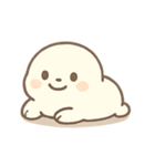 マシュマロあざらしフレンド（個別スタンプ：8）