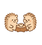 はりねずみときのこのもりピクニック（個別スタンプ：8）