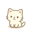 クリームこねこフレンズ（個別スタンプ：4）