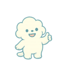 もくもくカワウソ ふわふわ気分（個別スタンプ：1）