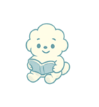 もくもくカワウソ ふわふわ気分（個別スタンプ：8）