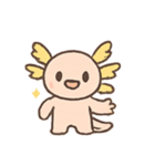 パステルウーパールーパー（個別スタンプ：4）